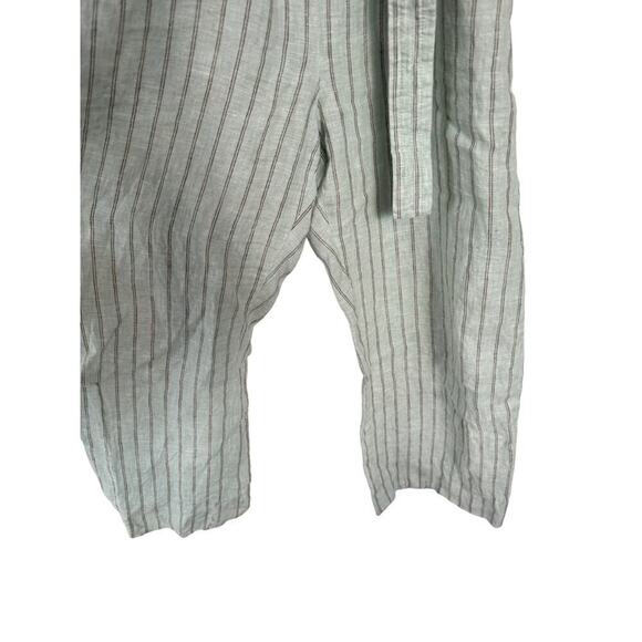 Everlane Picnic Sea foam Green Linen Jumpsuit - Picture 4 of 6